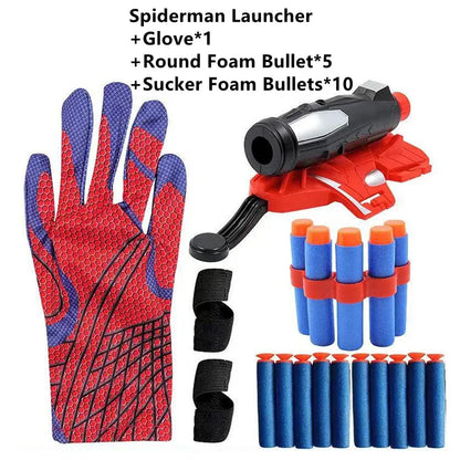 Spider-Man Polsband Lanceerder met Zachte Projectielen