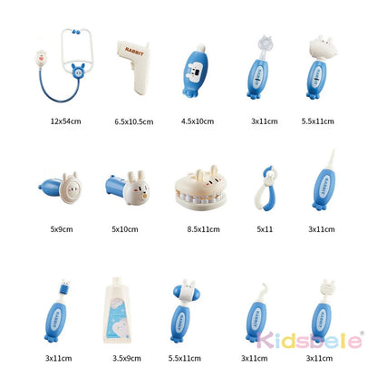 Complete Doktersset voor Kinderen met Medische Instrumenten
