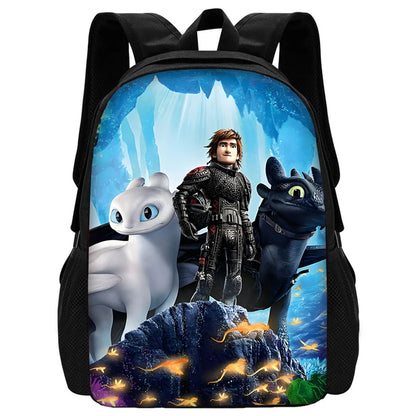 Toothless Schoolrugzak Set met Lunchtas en Etui