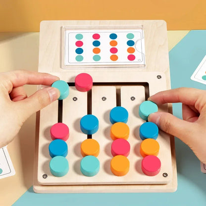 Montessori Houten Kleur- en Vormenspel