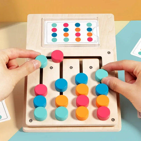Montessori Houten Kleur- en Vormenspel