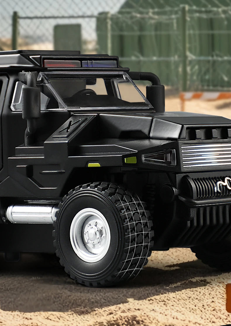Speelgoed Politietruck Model | Diecast Voertuig met Geluid en Licht