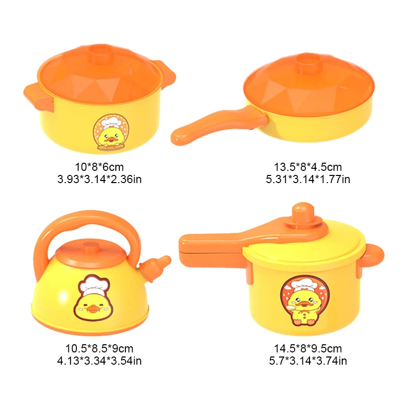 Complete Kinder Speelkeuken met Kookplaat en Keukengerei