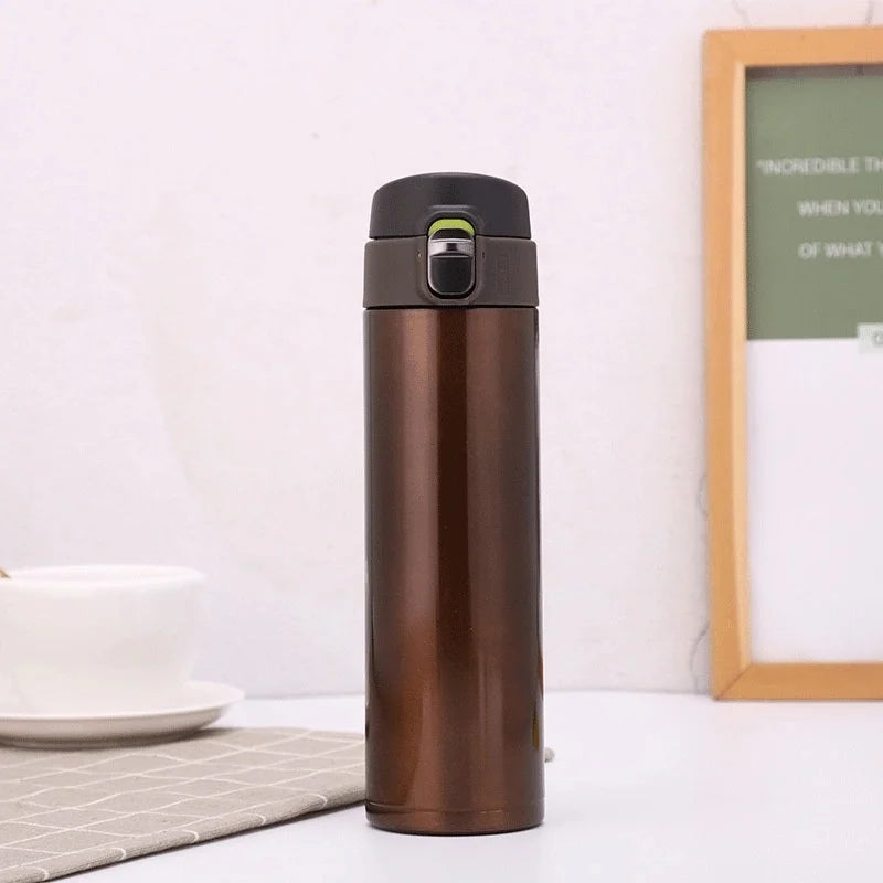 RVS Thermosfles 500ml met Drinktuit voor School en Onderweg