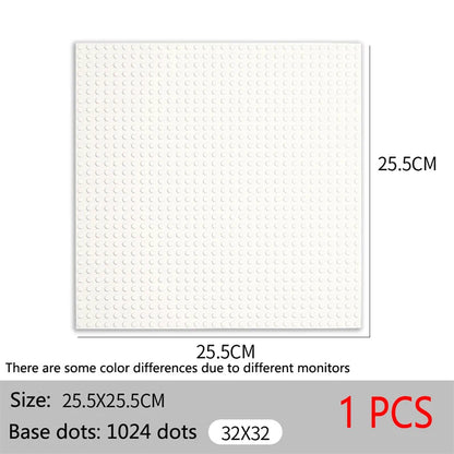 Bouwplaat 32x32 studs voor bouwblokjes – Compatibel met Lego