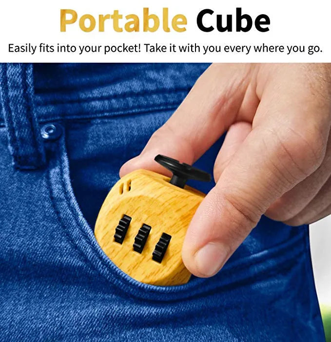 Fidget Cube met 6 Kanten | Anti-stress en Focus Speeltje