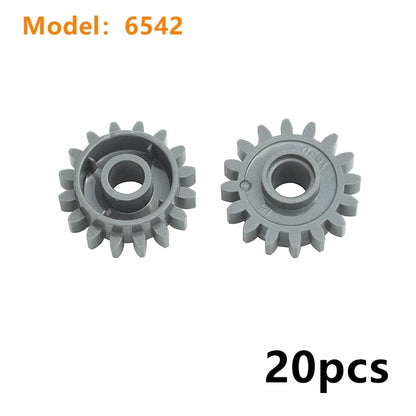 Technische tandwielen set voor beweging – Compatibel met LEGO®
