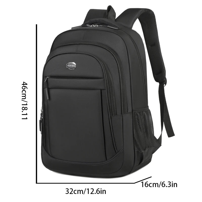 Ruime Unisex Rugzak voor School, Werk en Reizen