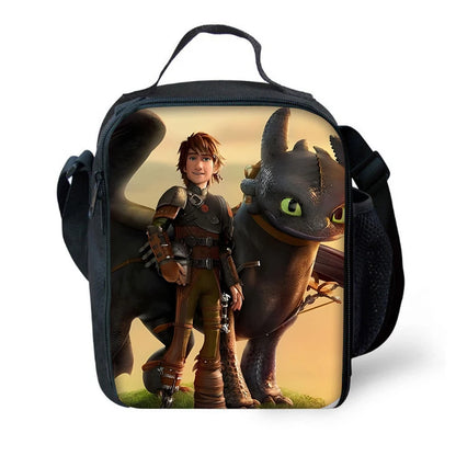 Toothless Schoolrugzak Set met Lunchtas en Etui