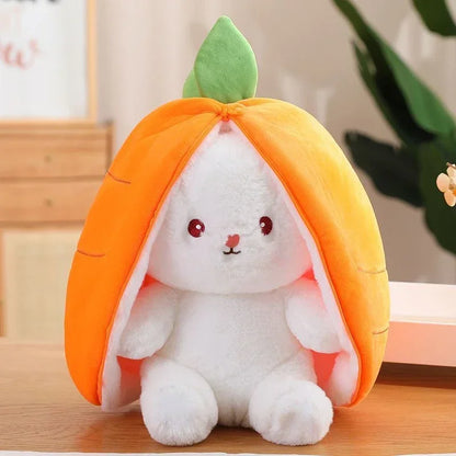 Pluche Konijn Knuffel Aardbei of Wortel 25 cm