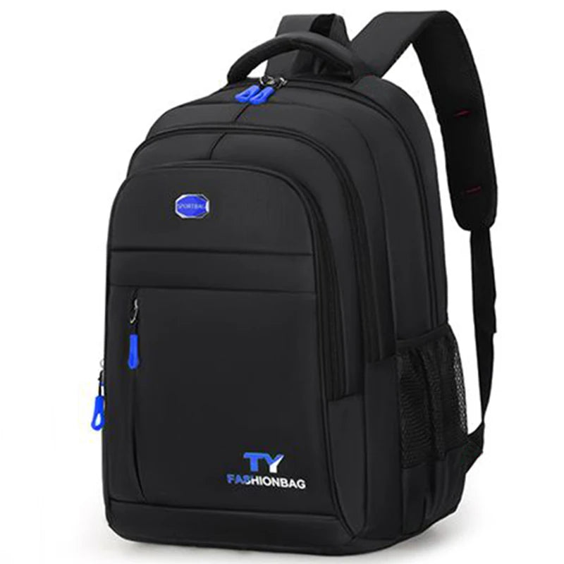 Ruime Unisex Nylon Rugzak voor Studenten en Reizen