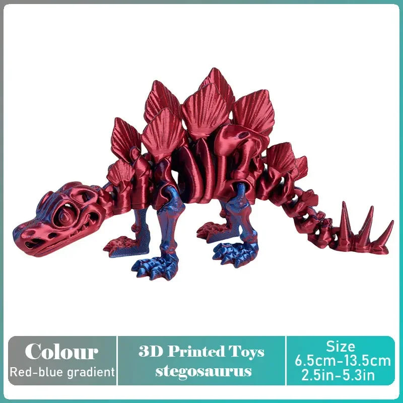 3D Geprinte Draak | Beweegbaar Model voor Decoratie
