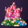 Magnetische Bouwtegels met Licht (200 stuks)
