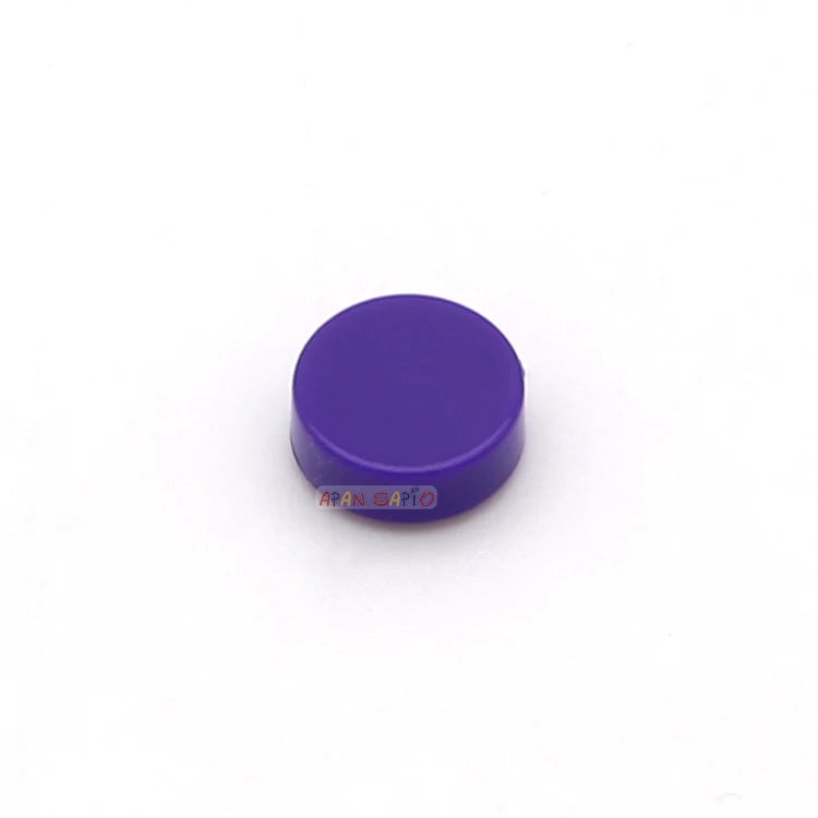 100 Ronde Bouwtegel Steentjes 1x1 | Compatibel met Lego