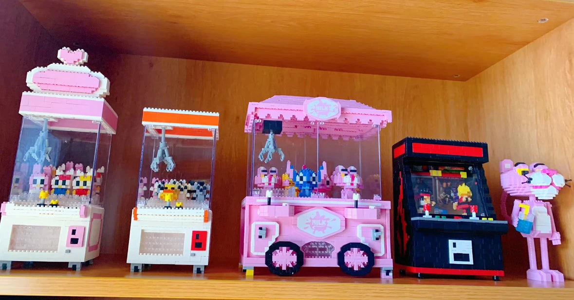 Mini Klauwmachine Bouwset met Kleine Bouwstenen