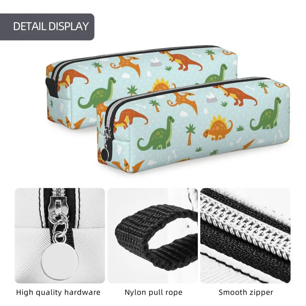 Dino Etui met Grote Capaciteit voor Kinderen