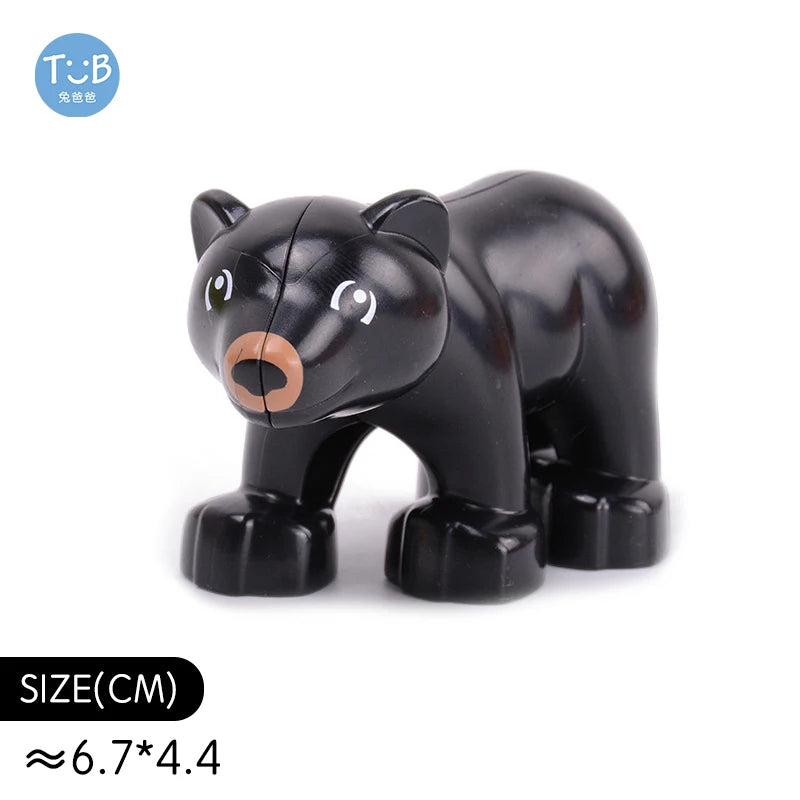 Dieren set voor bouwstenen – Compatibel met Duplo®