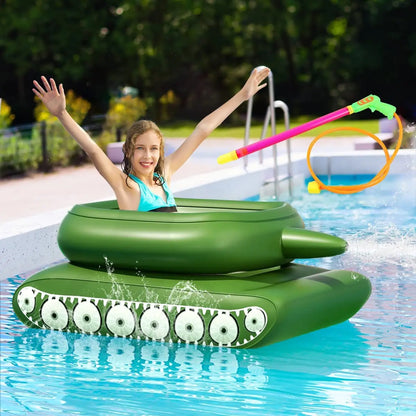 Opblaasbare Tank Waterspuit voor Zwembad