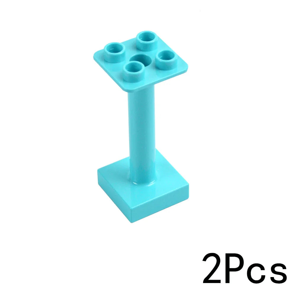 Huis meubels voor grote bouwstenen – Compatibel met Duplo®
