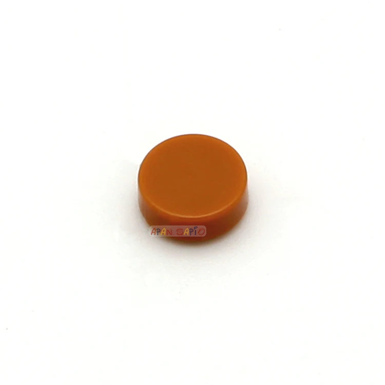 100 Ronde Bouwtegel Steentjes 1x1 | Compatibel met Lego