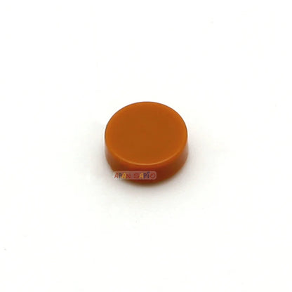 100 Ronde Bouwtegel Steentjes 1x1 | Compatibel met Lego
