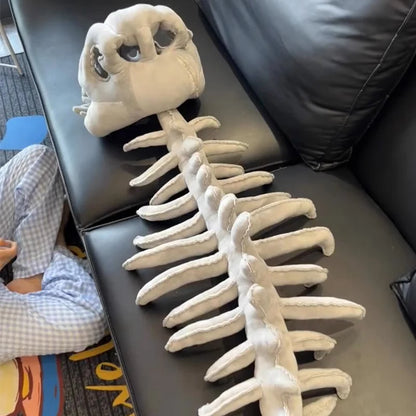 Dinosaurus Skelet Kostuum met Hoofdeksel voor Cosplay