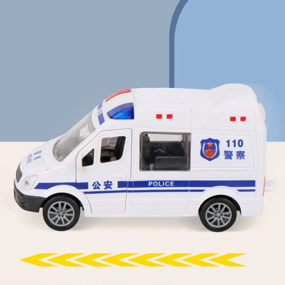 Inertie Voertuig Model – Politieauto, Brandweerwagen of Ambulance