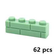 Green 1X4 62pcs