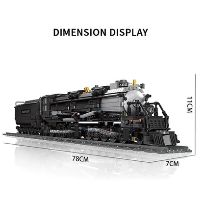 Bouwblokken Model Stoomlocomotief Union Pacific Big Boy