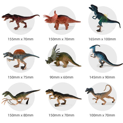 Dinosaurus Speelset voor Kinderen met Grote Dinosauriërs en Scene Accessoires
