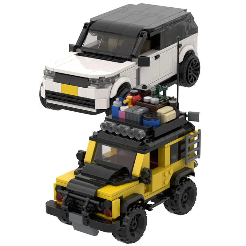 SUV Off-road Racewagen Bouwstenen – LEGO® Compatibel (14+)