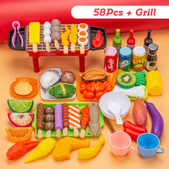 58 Pcs and Grill