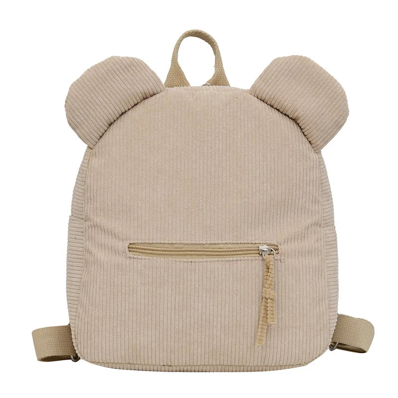 Zachte Fleece Rugzak met Berenoren voor Kinderen