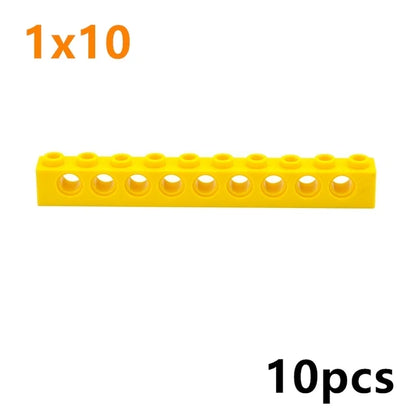 Technische bouwstenen balken – Compatibel met LEGO® (met gaten)