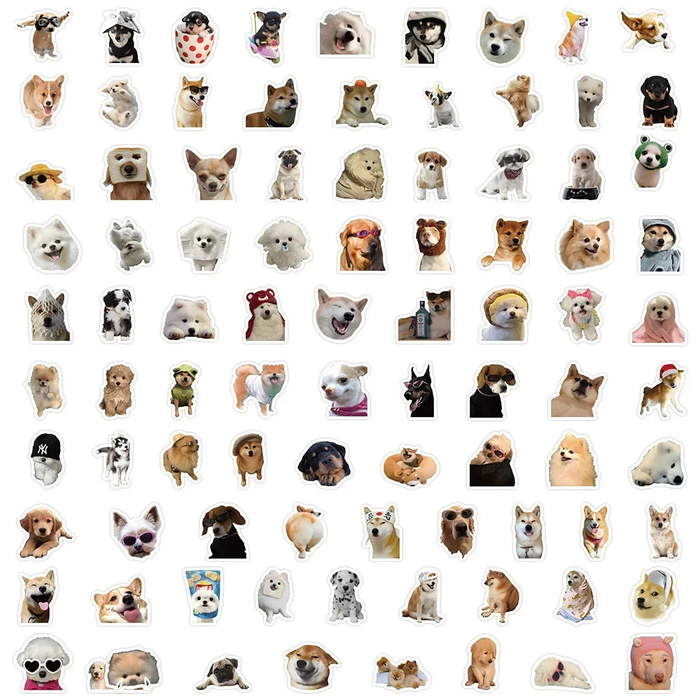 Leuke Honden Stickers voor Kinderen (diverse aantallen)
