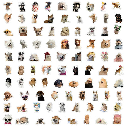 Leuke Honden Stickers voor Kinderen (diverse aantallen)