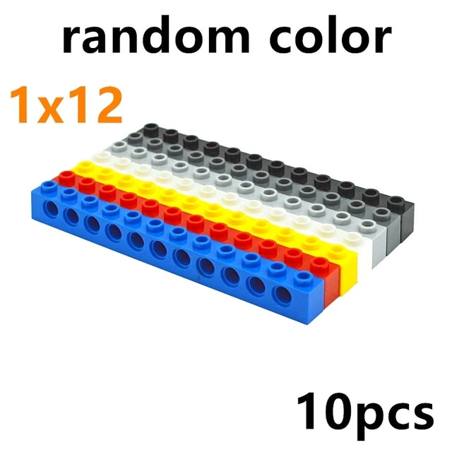 Technische bouwstenen balken – Compatibel met LEGO® (met gaten)