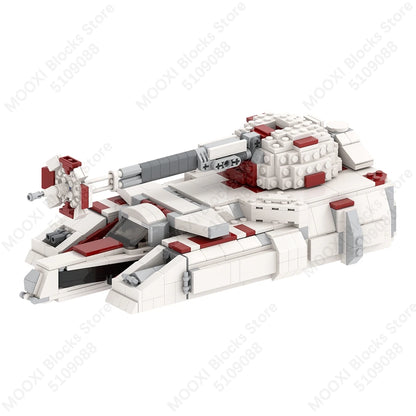 MOOXI Space Wars Bouwset: Voertuig & Tank Compatibel met LEGO®