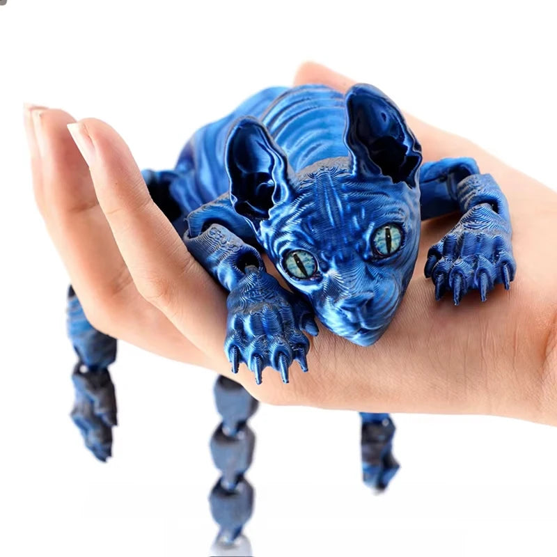 3D Geprinte Tyrannosaurus Rex Dinosaurus Model - Volledig Beweegbaar en Decoratief