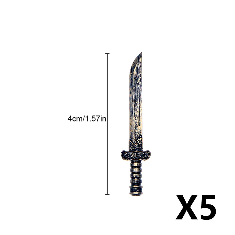 Wapens set voor ridders en soldaten – Compatibel met LEGO®