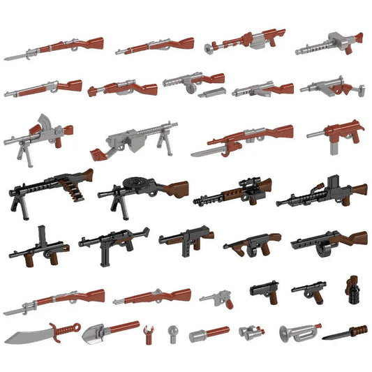 Soldaten accessoires set – Compatibel met LEGO®