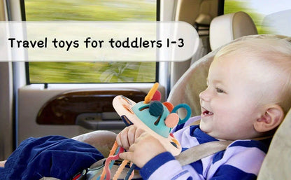 Montessori Siliconen Trekkerspeelgoed voor Baby's