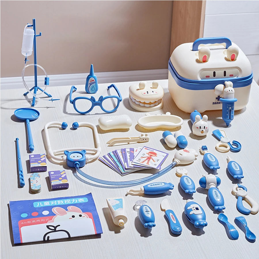 Complete Doktersset voor Kinderen met Medische Instrumenten