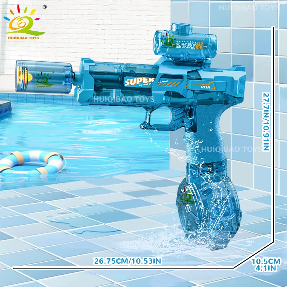 Elektrisch Volautomatisch Waterpistool met Vlamsimulatie Licht