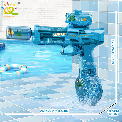 Elektrisch Volautomatisch Waterpistool met Vlamsimulatie Licht