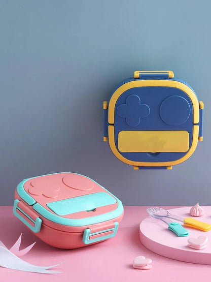 Draagbare RVS Lunchbox voor Kinderen - Lekvrij en Isolerend