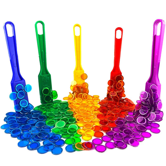 Montessori Magnetische Set: Stokjes en Fiches voor Leren en Spel
