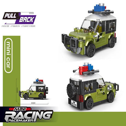 Bouwblokjes Optrek Voertuigen | Diverse Modellen LEGO®-compatibel