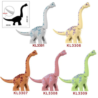 Bouwstenen Brachiosaurus Dinosaurus Set - Compatibel met Lego Blokken