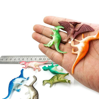 Set van 48 realistische mini dinosaurus figuren voor kinderen